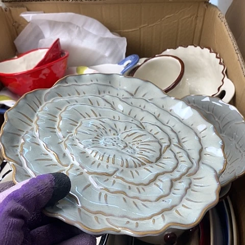 盘陶瓷制品满25拼单发货默认微瑕