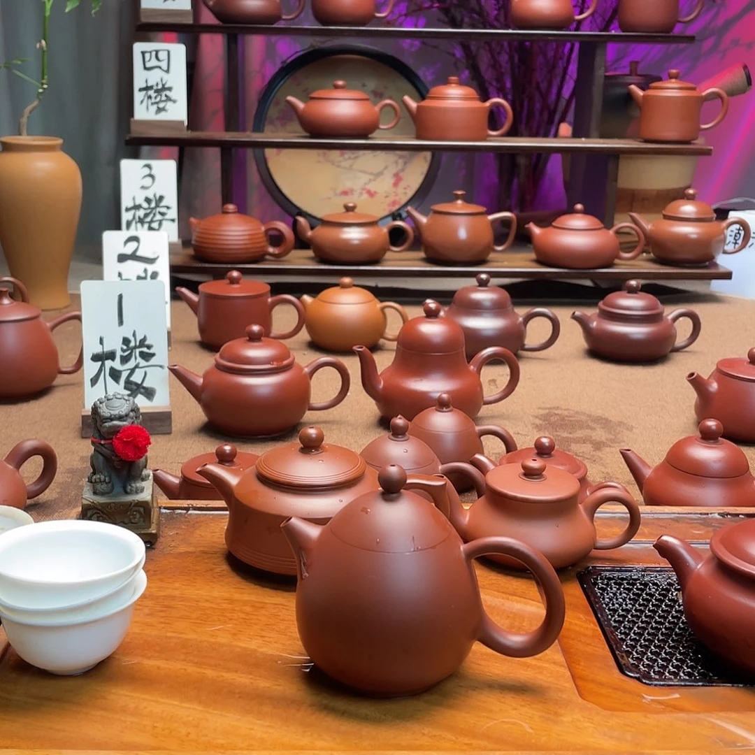 紫砂茶壶1**。龙蛋精工