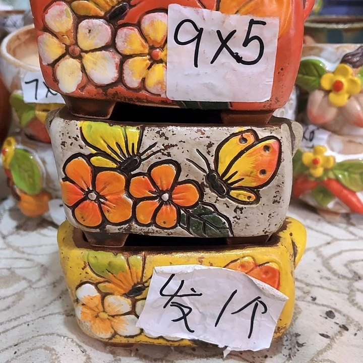 多肉花盆满15包邮