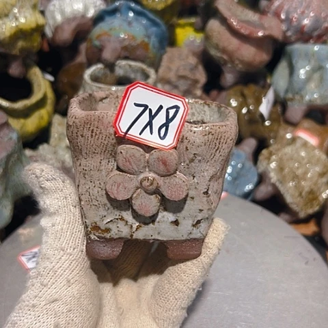 粗陶花盆制作就这样了，现在