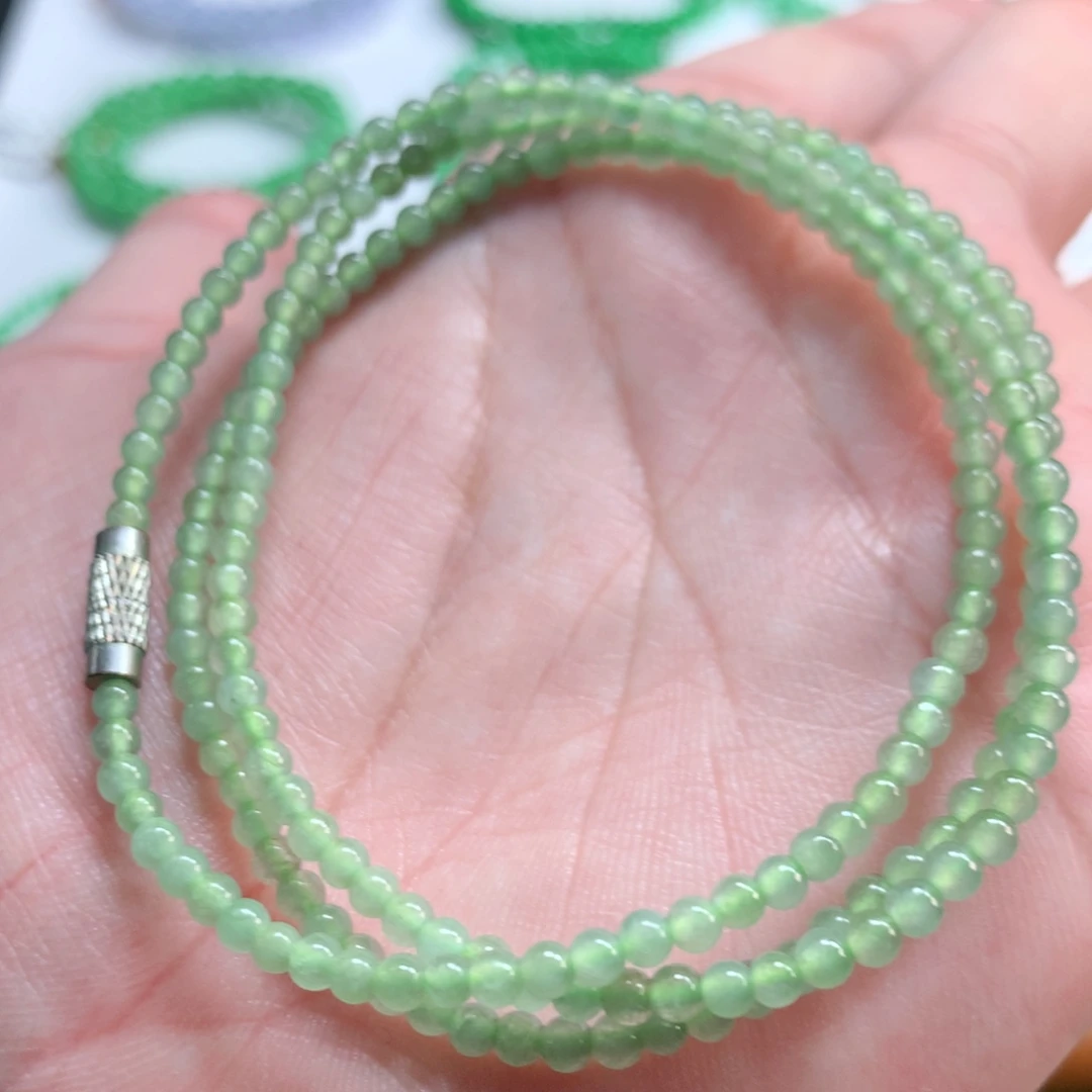 翡翠未镶嵌手链翡翠