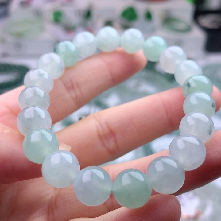 未镶嵌手链翡翠卡9.8