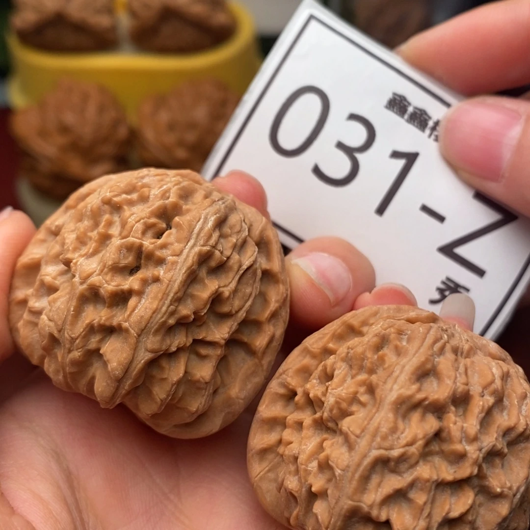 文玩核桃把件白狮子41……