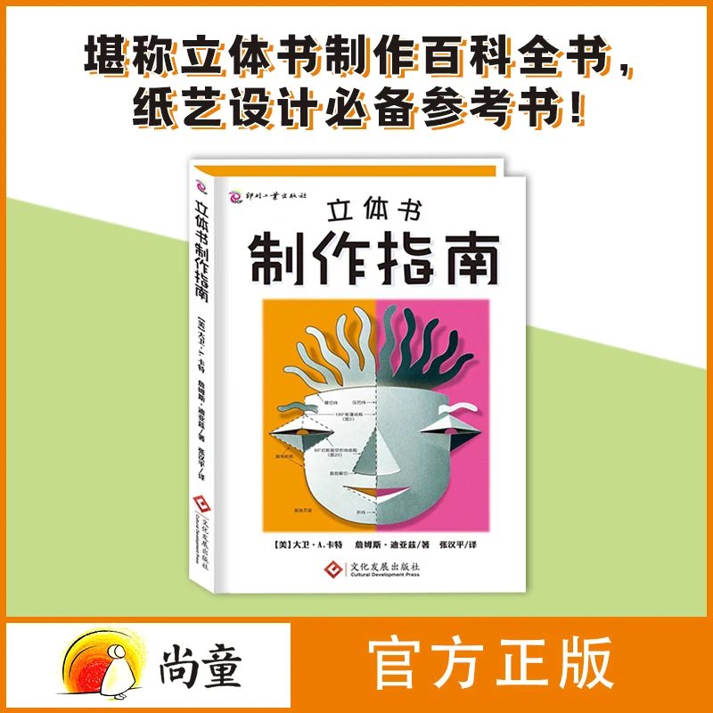 尚童6以上立体书制作指南 全1册手工艺术设计参考书