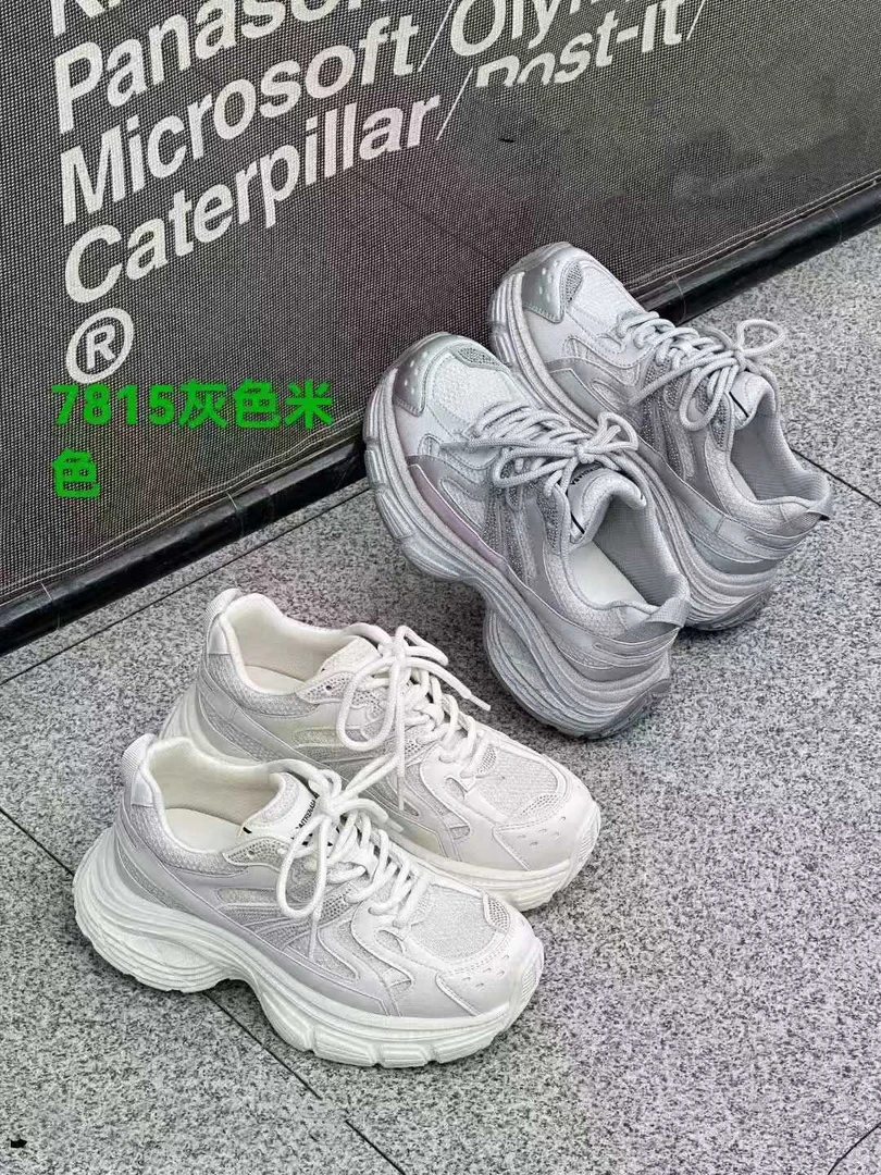 7815老爹鞋夏季增高水钻时尚休闲鞋学生韩版职场休闲风