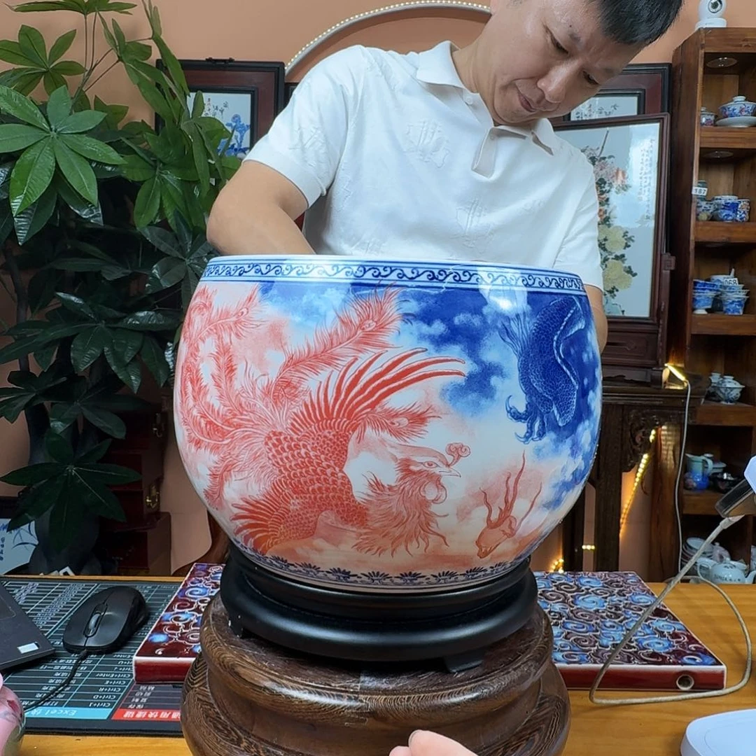 其他景德镇陶瓷手工聚宝盆