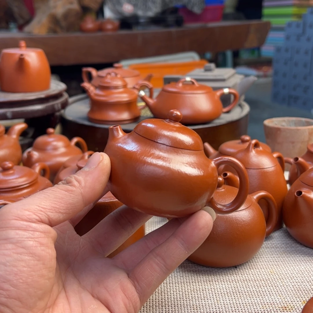 紫砂壶轩*全手工制作文蛋