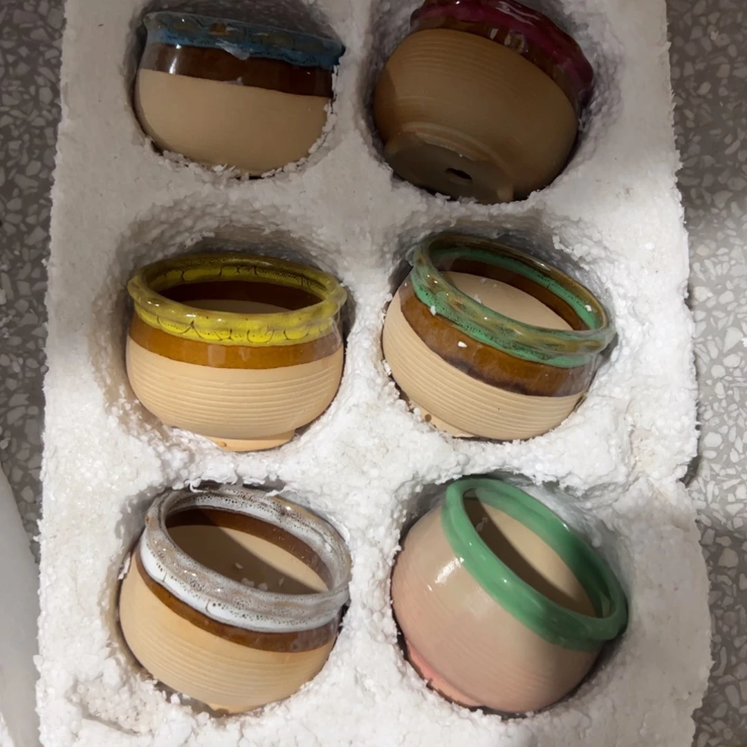 陶瓷多肉小花盆@@1