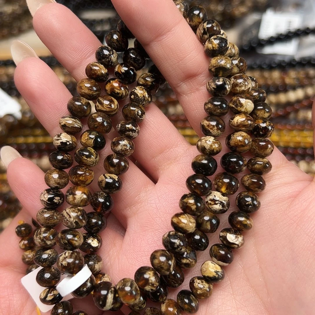 琥珀未镶嵌裸石抚顺琥珀八20444