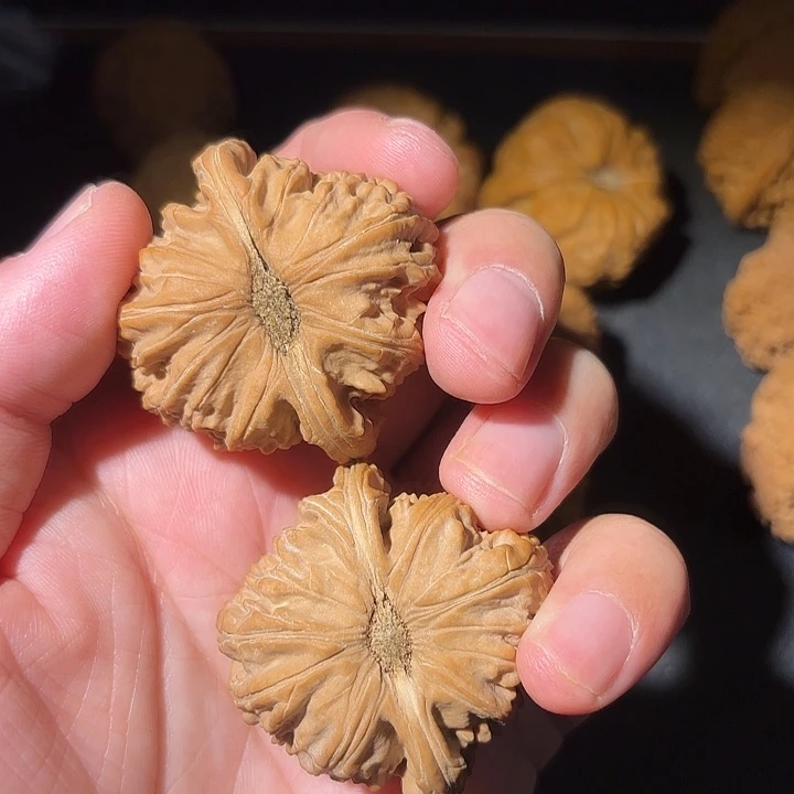 糖***猫文玩核桃吊坠核桃