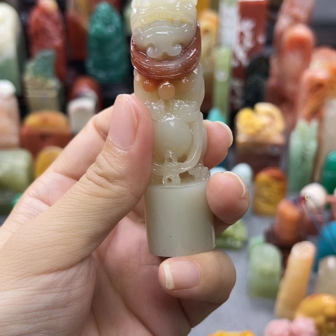 寿山石印石小*豆4831包邮包啊