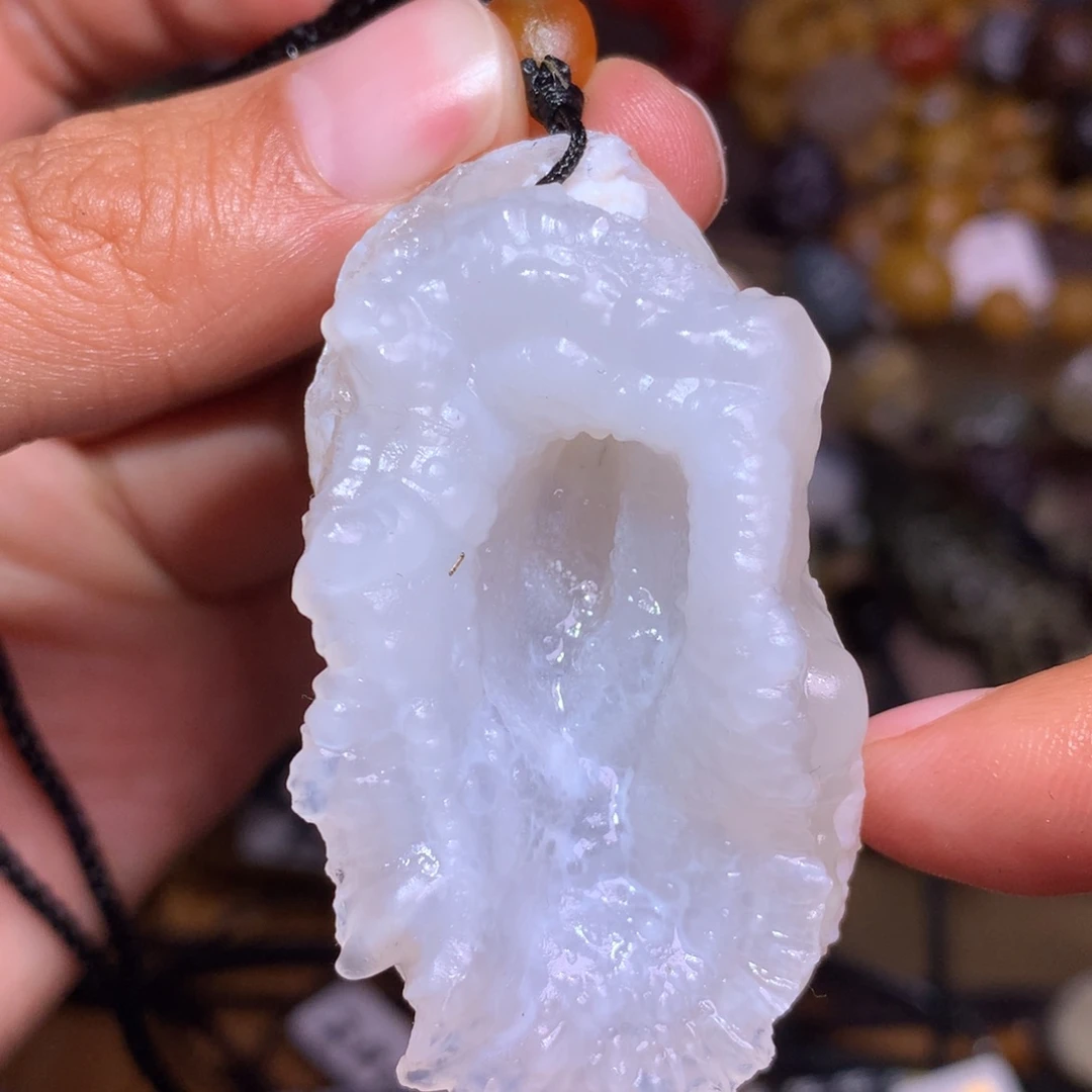 未镶嵌玛瑙/玉髓珠宝半成品