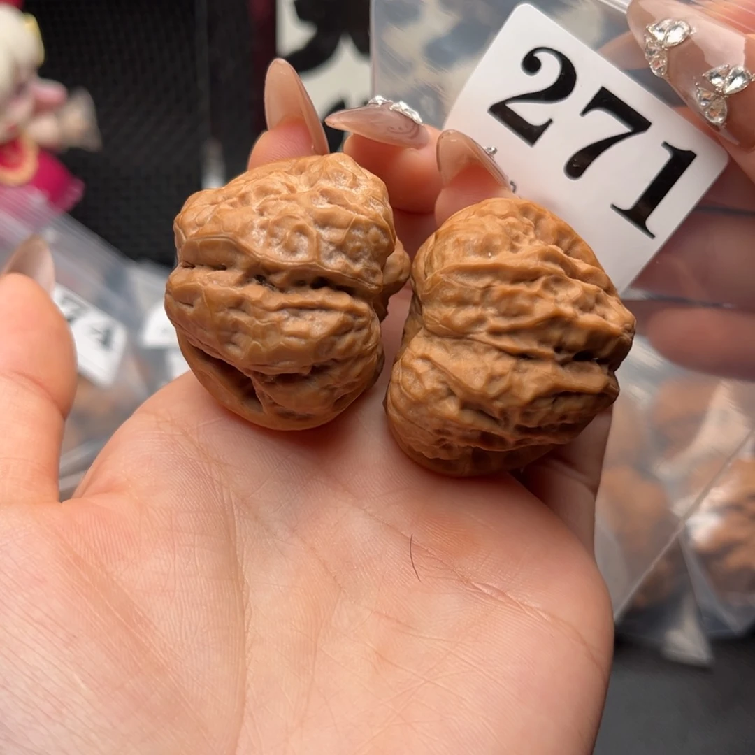 吊坠文玩核桃40蛙饼