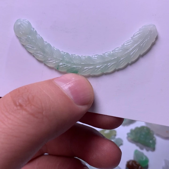 定制翡翠未镶嵌毛货