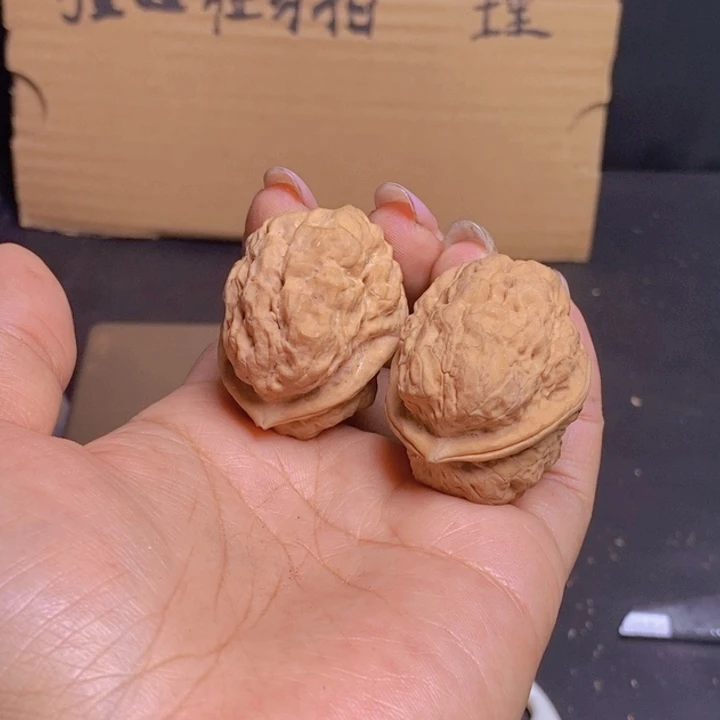 把件文玩核桃    58微磕