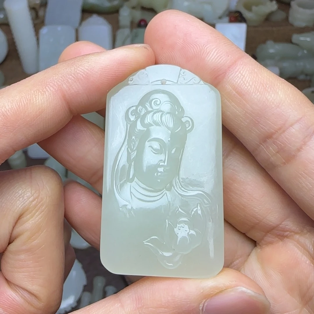 和田玉挂件未镶嵌