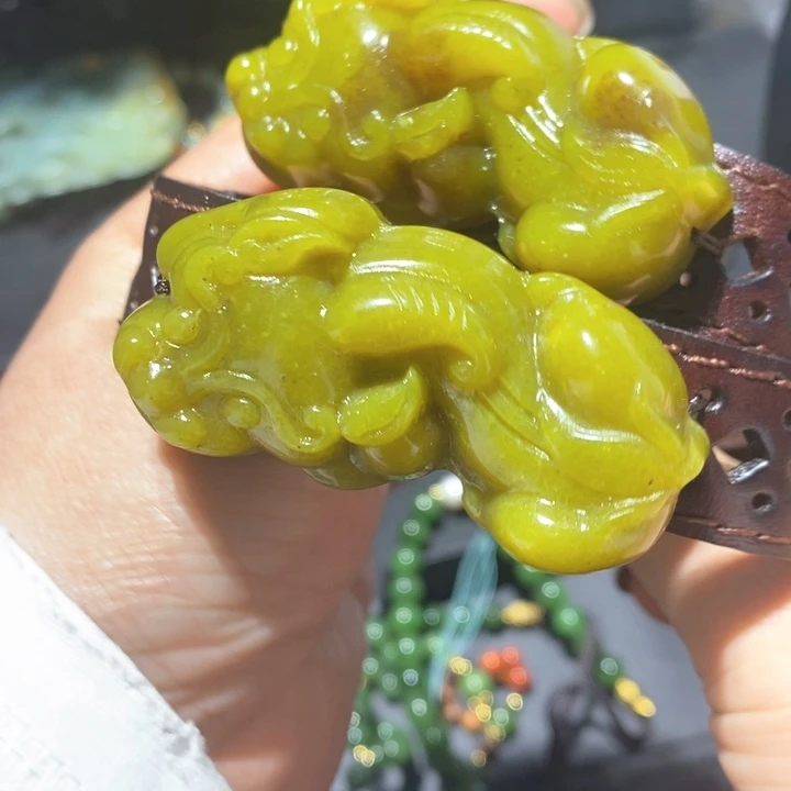 岫玉毛衣链未镶嵌