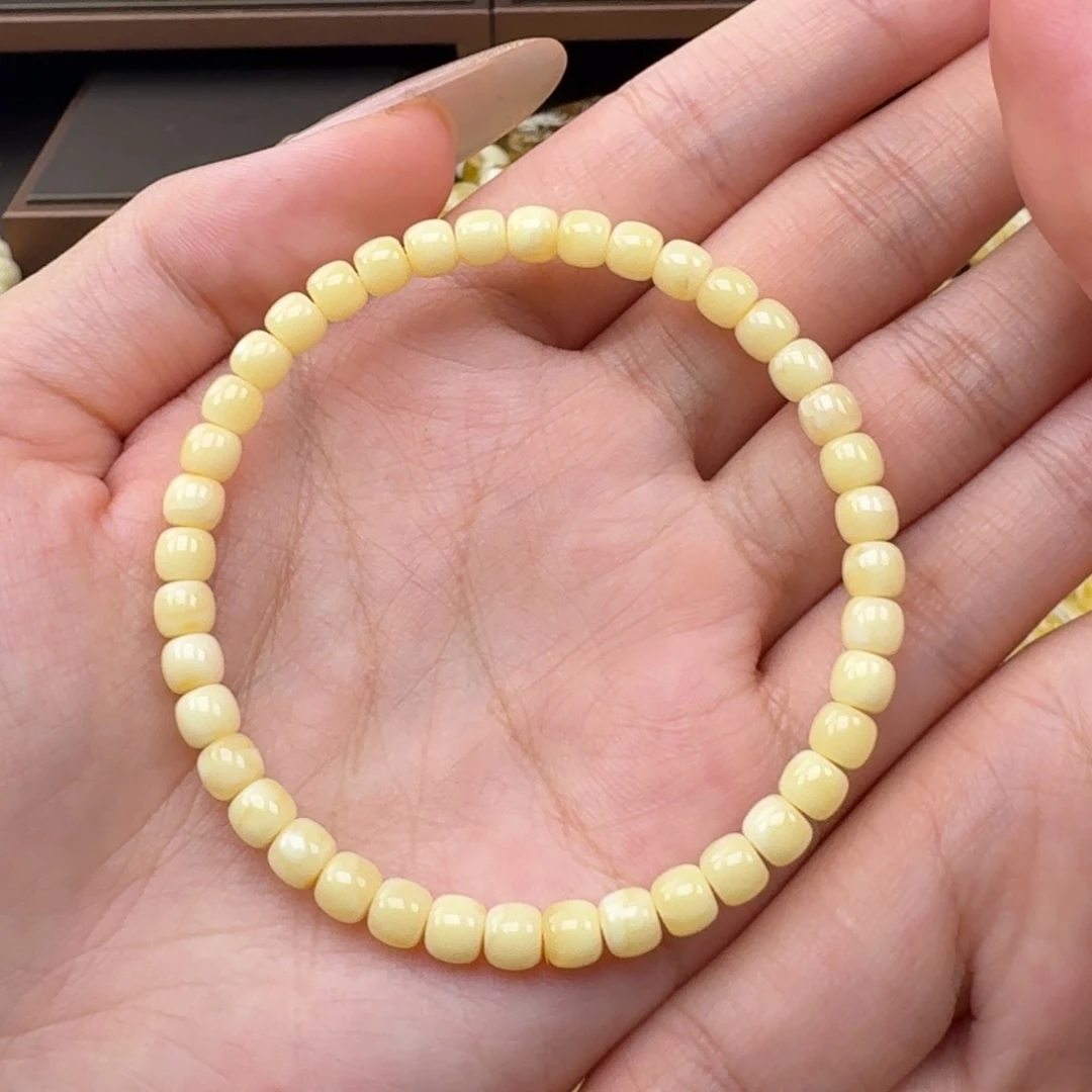 未镶嵌琥珀手链5mm