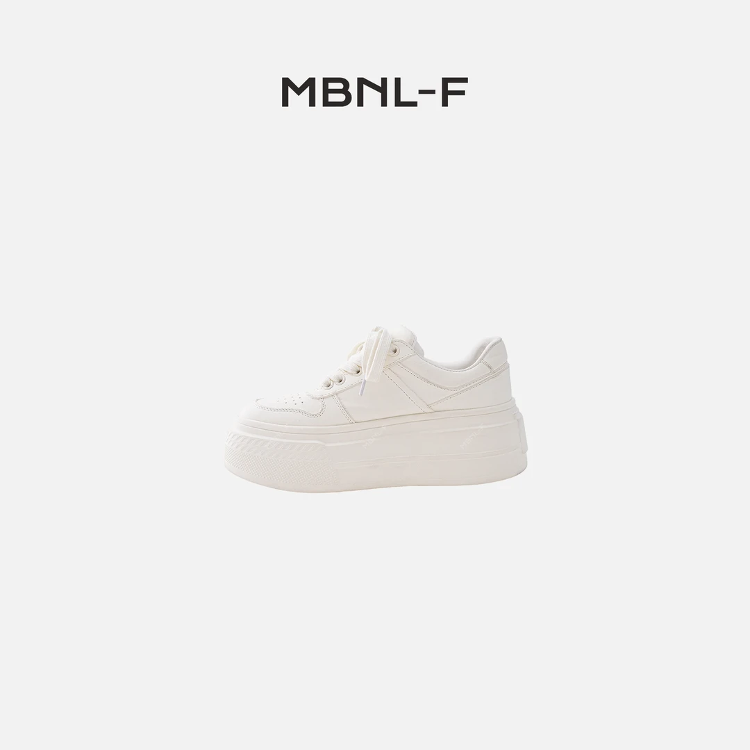 MBNL-F"拉达小白鞋" 2024F/W新品 休闲增高小白鞋 秦磊XM-XZ2082