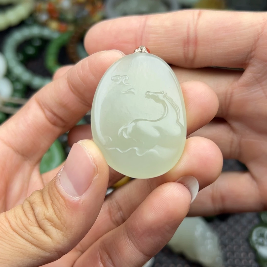 和田玉挂件未镶嵌