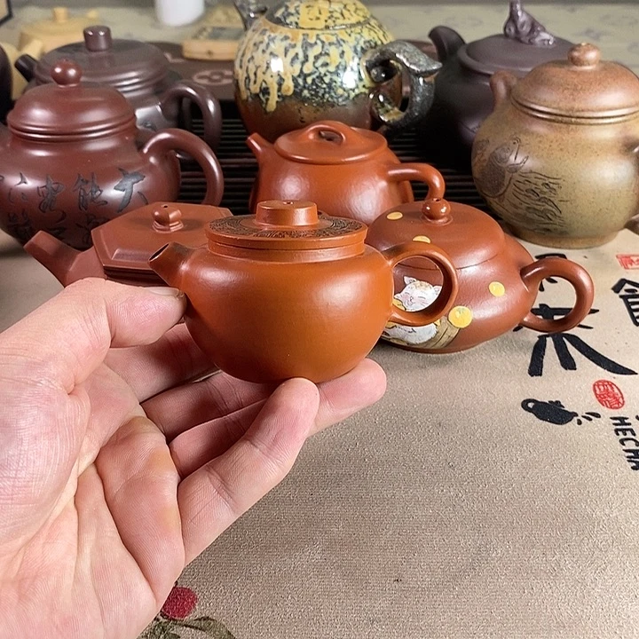 茶壶紫砂紫砂的微瑕