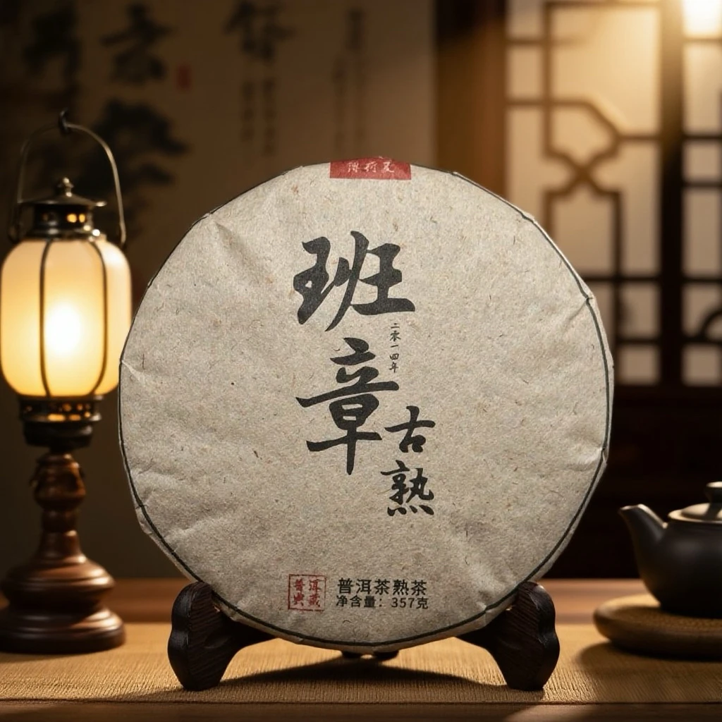 米汤感老熟茶【2014班章古熟】班章原料发酵 11年陈化