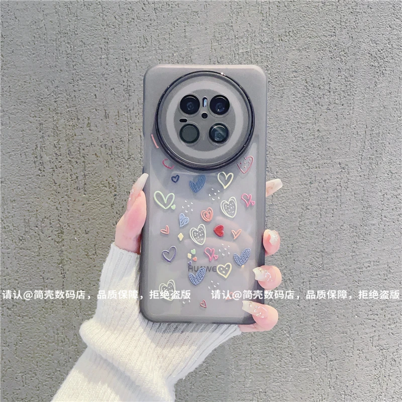 （华为mate70系列）金属镜框适用华为mate70/70Pro/70Pro+手机壳潮