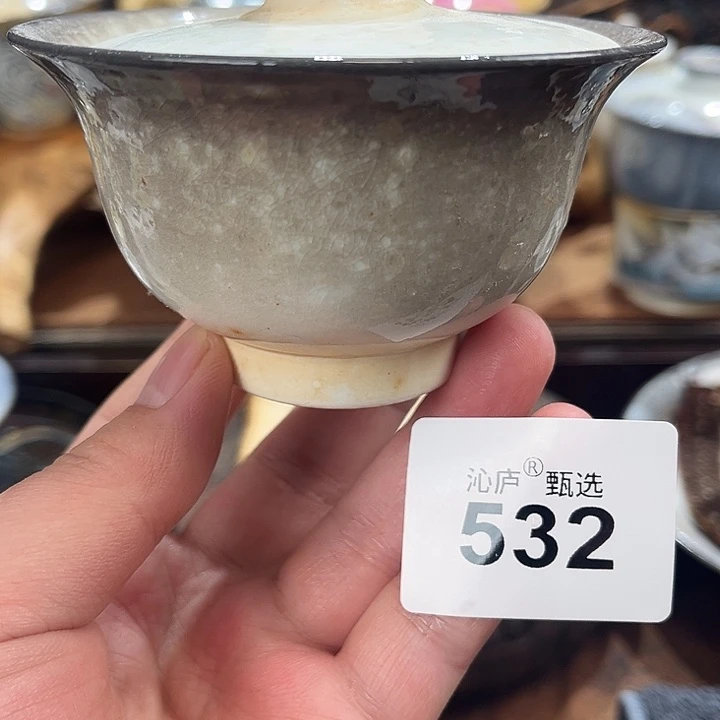 沁庐柴窑古法柴烧全手工茶具