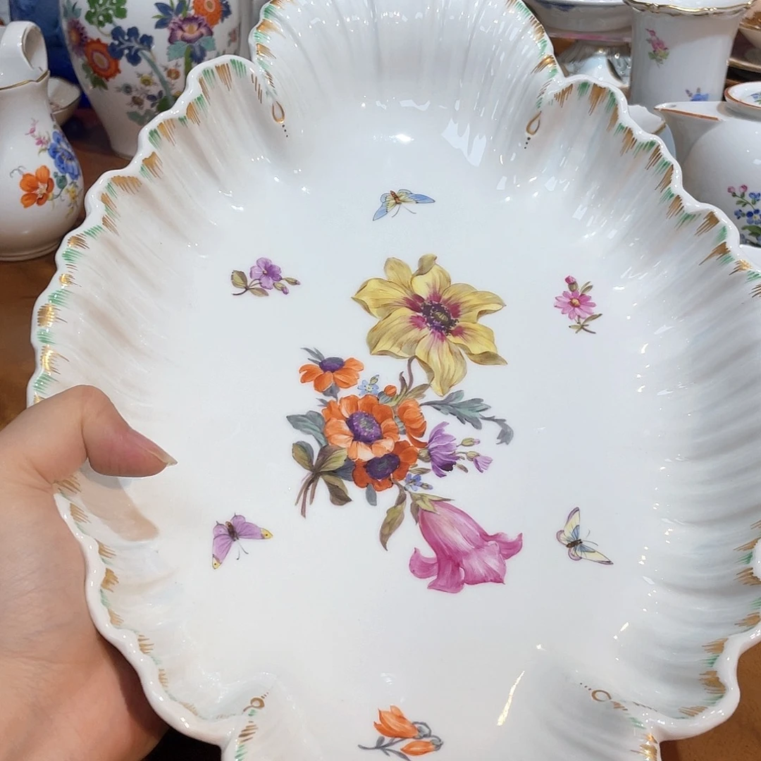 摆件中古一等果盘