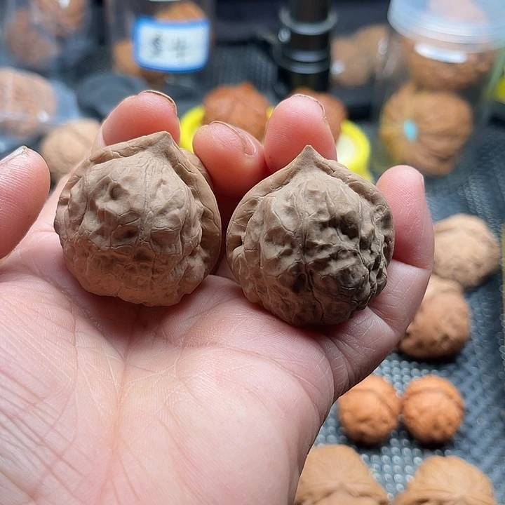 桃核把件全品三角蝉边37肚38