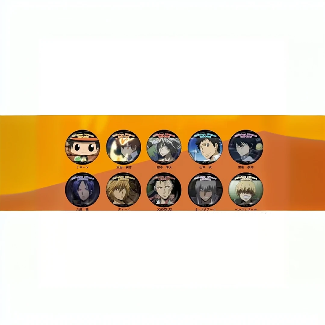 【拆盒】代拆盲盒 家庭教师 TV截图56mm吧唧徽章盲盒