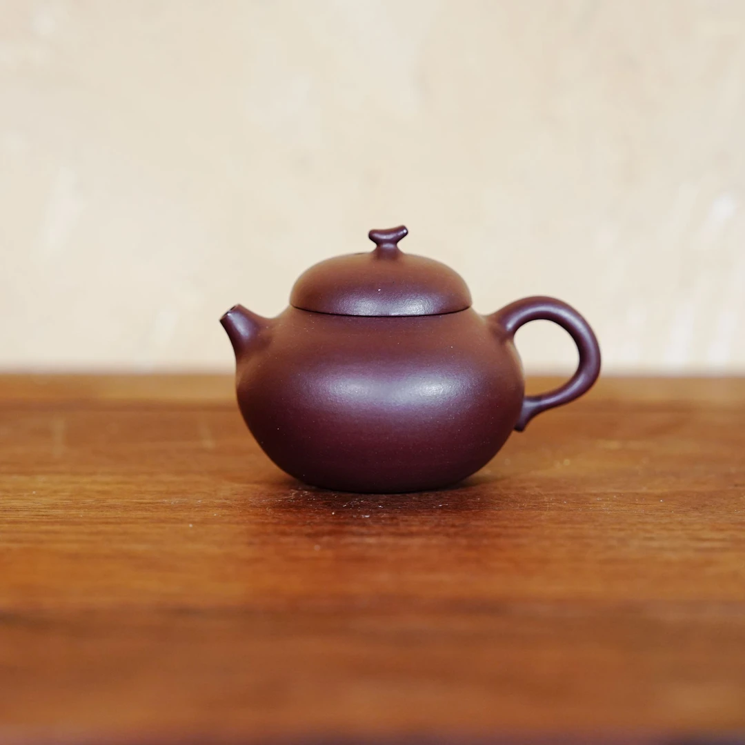 【亦缶】紫泥茄瓜泡茶壶