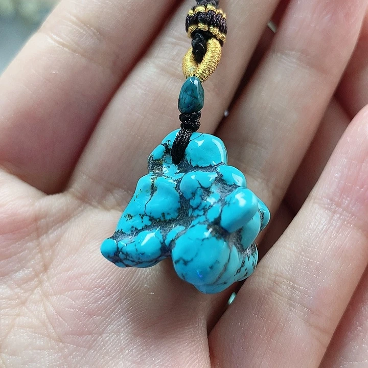 未镶嵌绿松石珠宝奇石