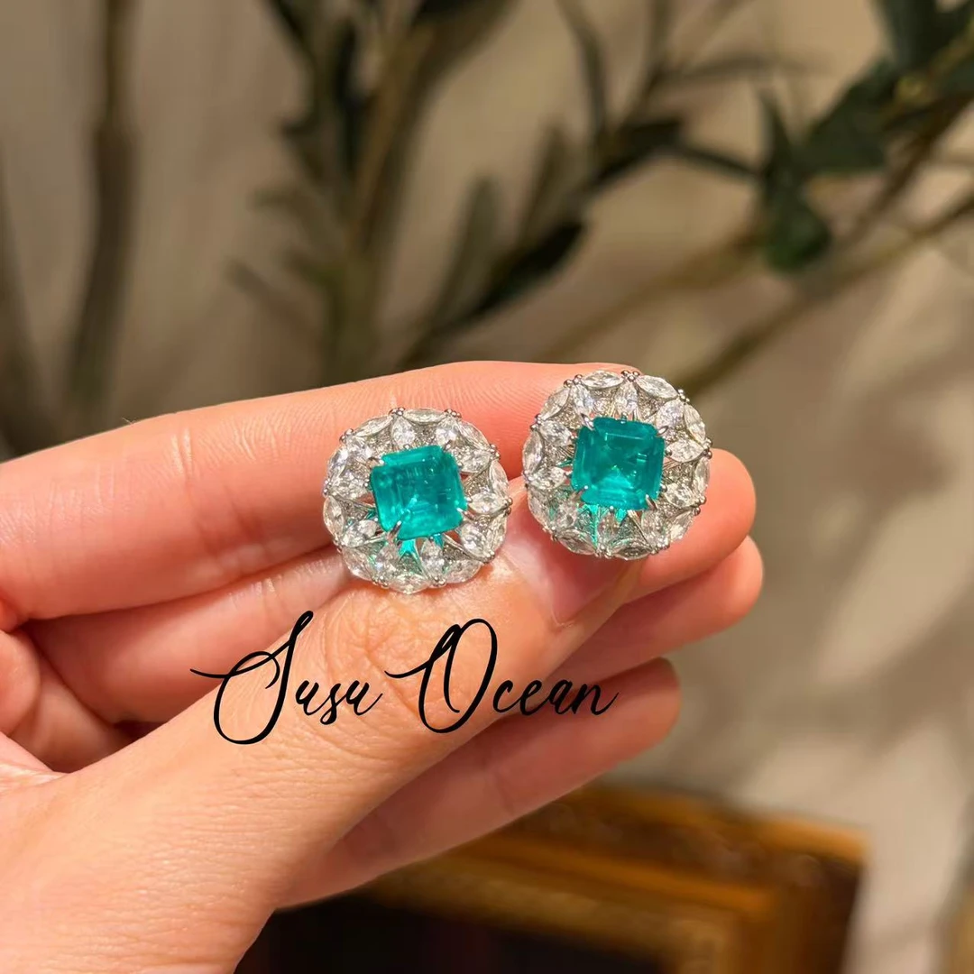 925银耳饰 Ruirui · Rowky《安纳西之眸》【103】鉴赏珠宝