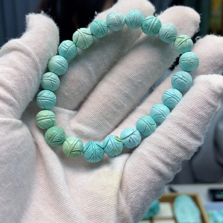 绿松石未镶嵌单圈卡8.8