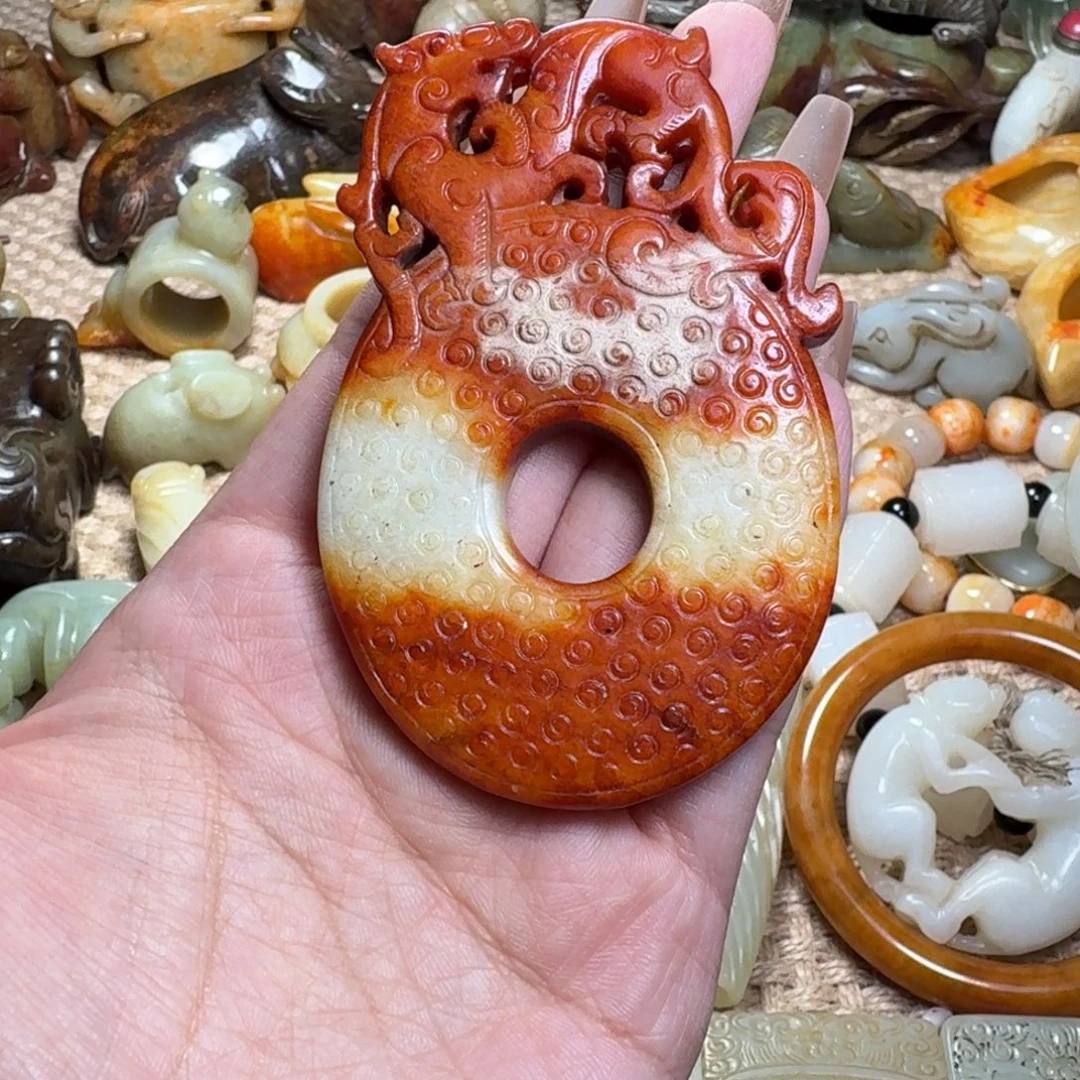 白玉菩提吊坠挂件