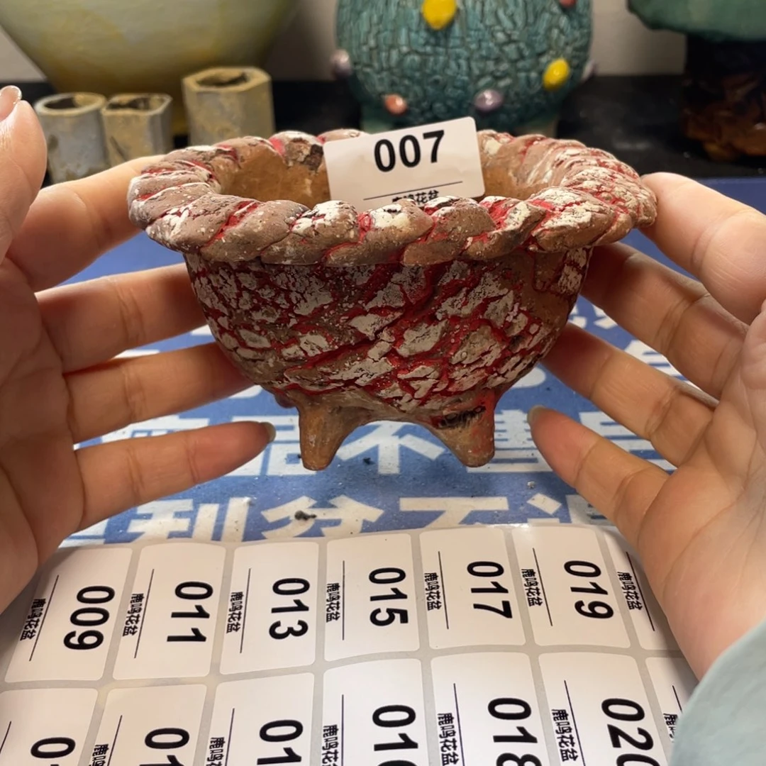 微瑕陶艺多肉花盆7