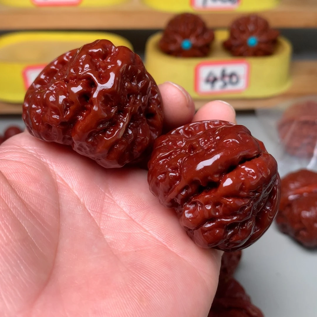 文玩核桃把件蛤蟆头