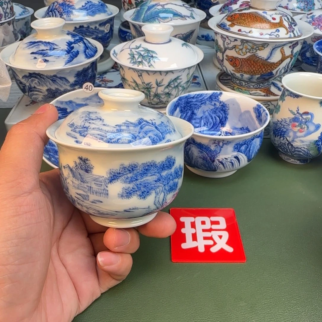 纯手工纯手绘茶具57