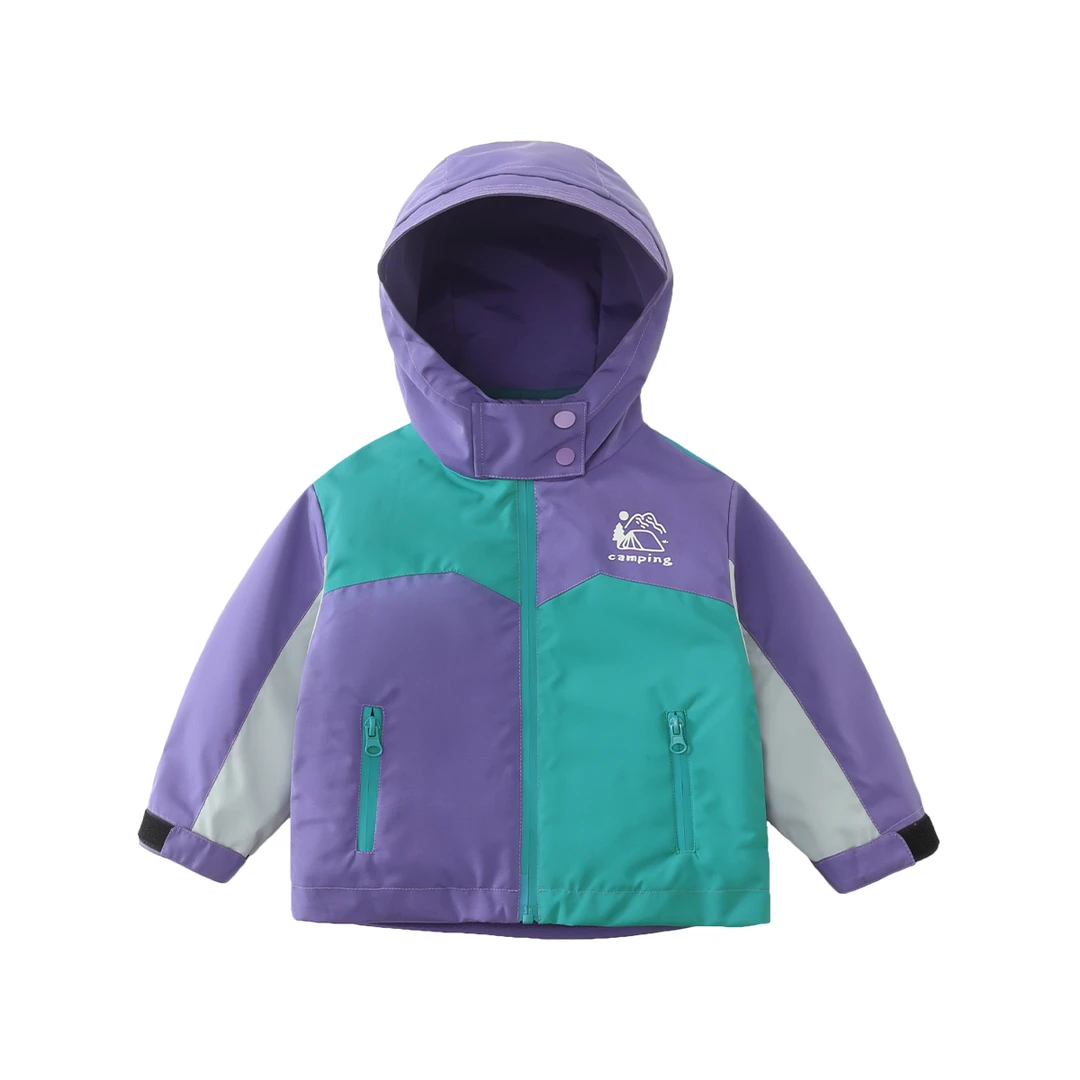 [户外三防]冲锋衣外套秋冬款儿童三合一摇粒绒保暖Q101415