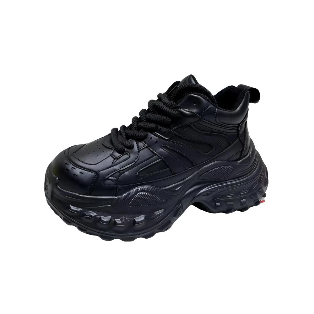 577-137 22620【内里加绒】真皮厚底老爹鞋 （标准尺码）