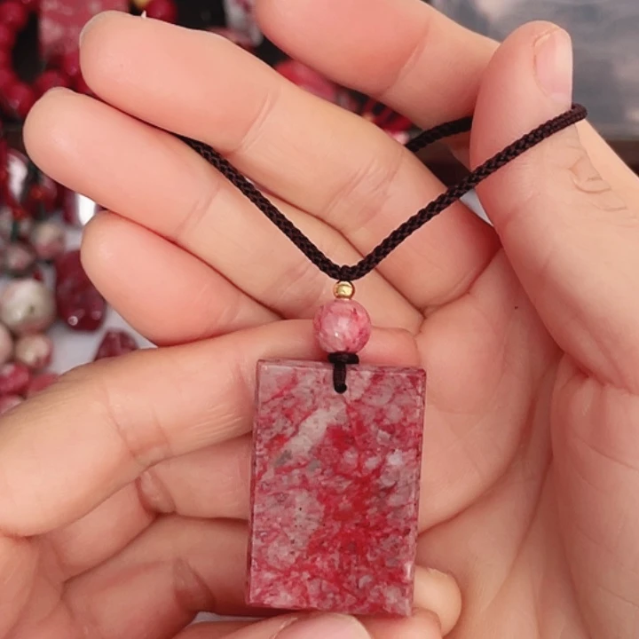 天然辰砂原石原切