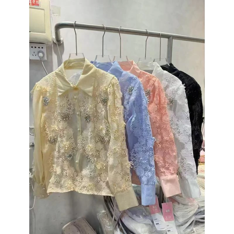 【看主播直播下单】2025春季新款时尚百搭雪纺衫
