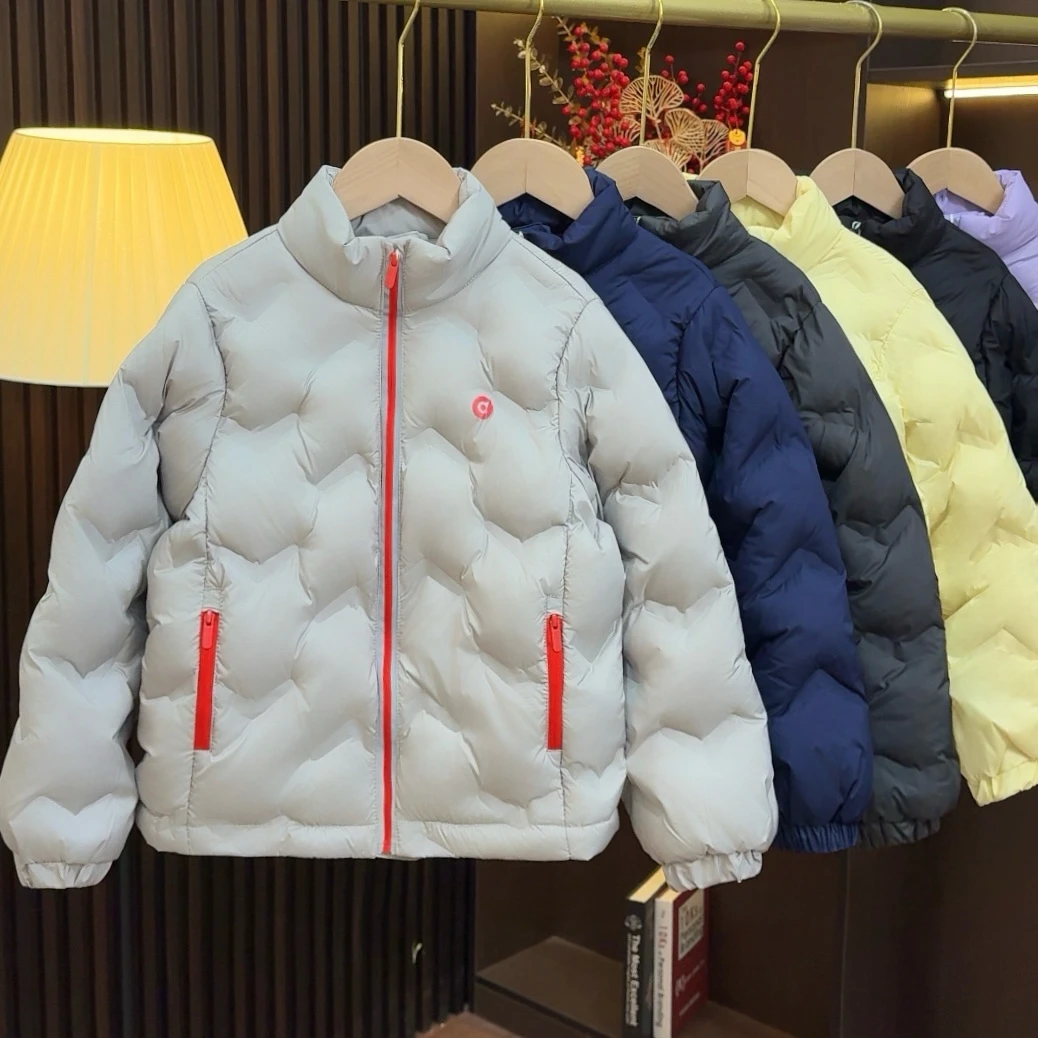 儿童夹棉立领外套冬款男童加厚校服神器中大童保暖撞色外套25135