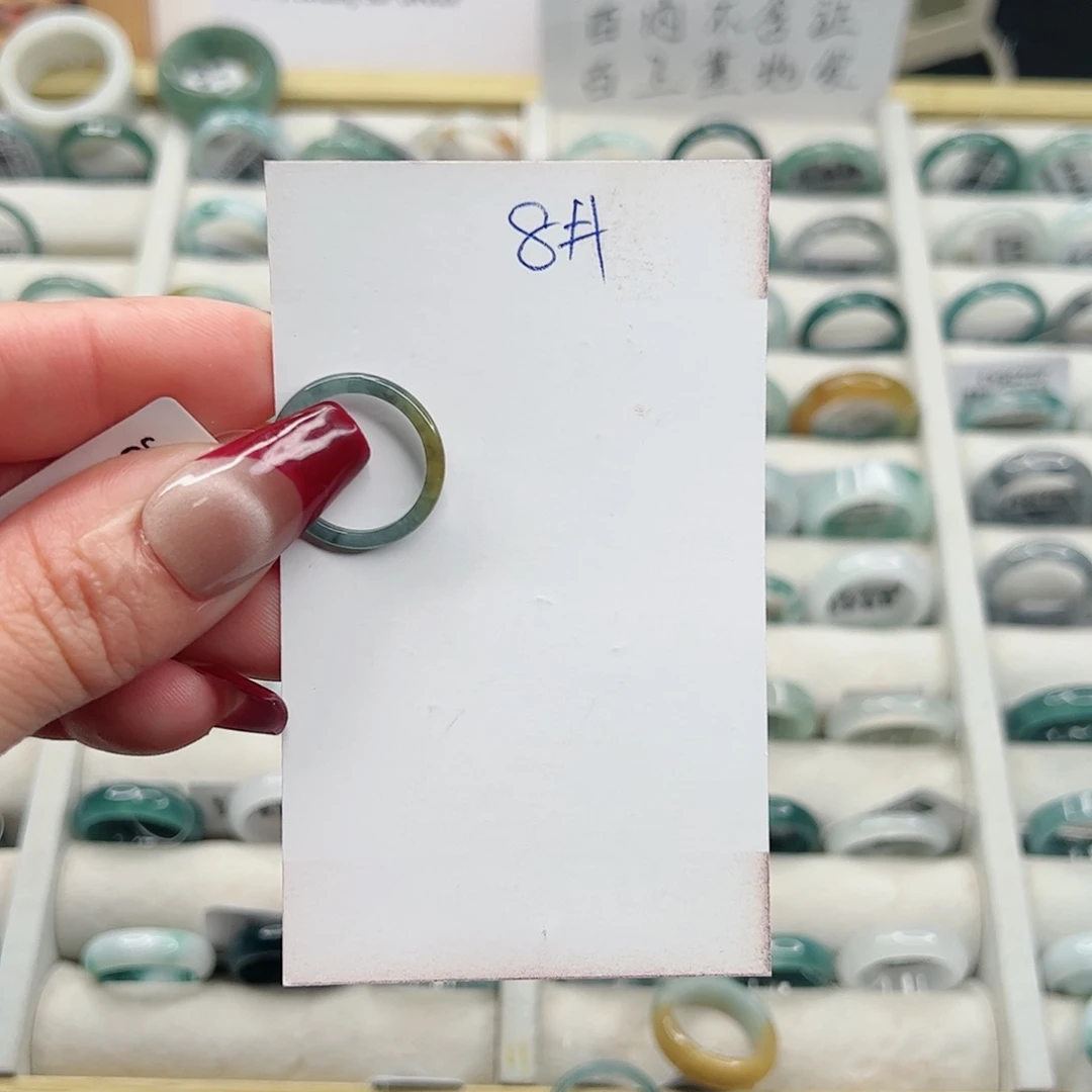 翡翠戒指未镶嵌戒指