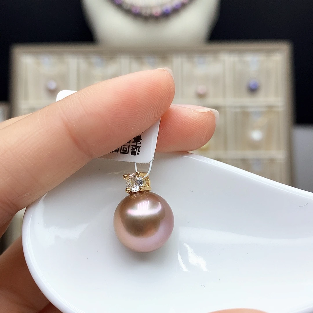 淡水珍珠颈饰合金