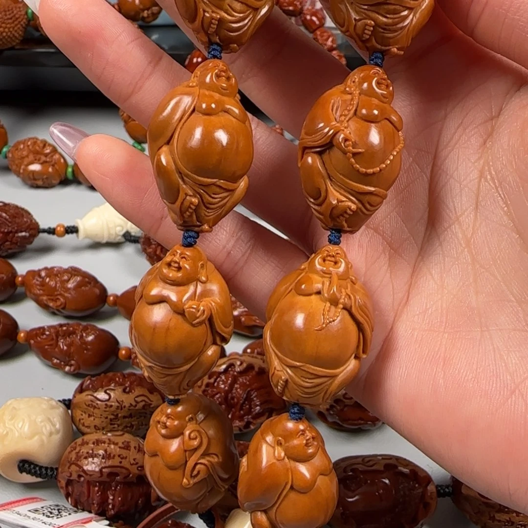手串橄榄核油核九大弥勒手持