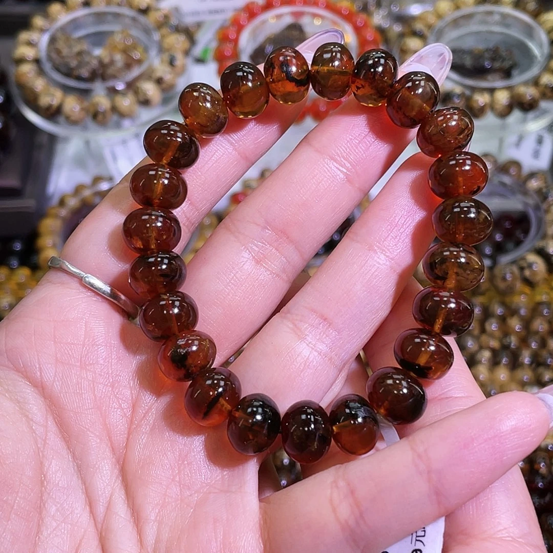 琥珀未镶嵌手链抚顺琥珀11