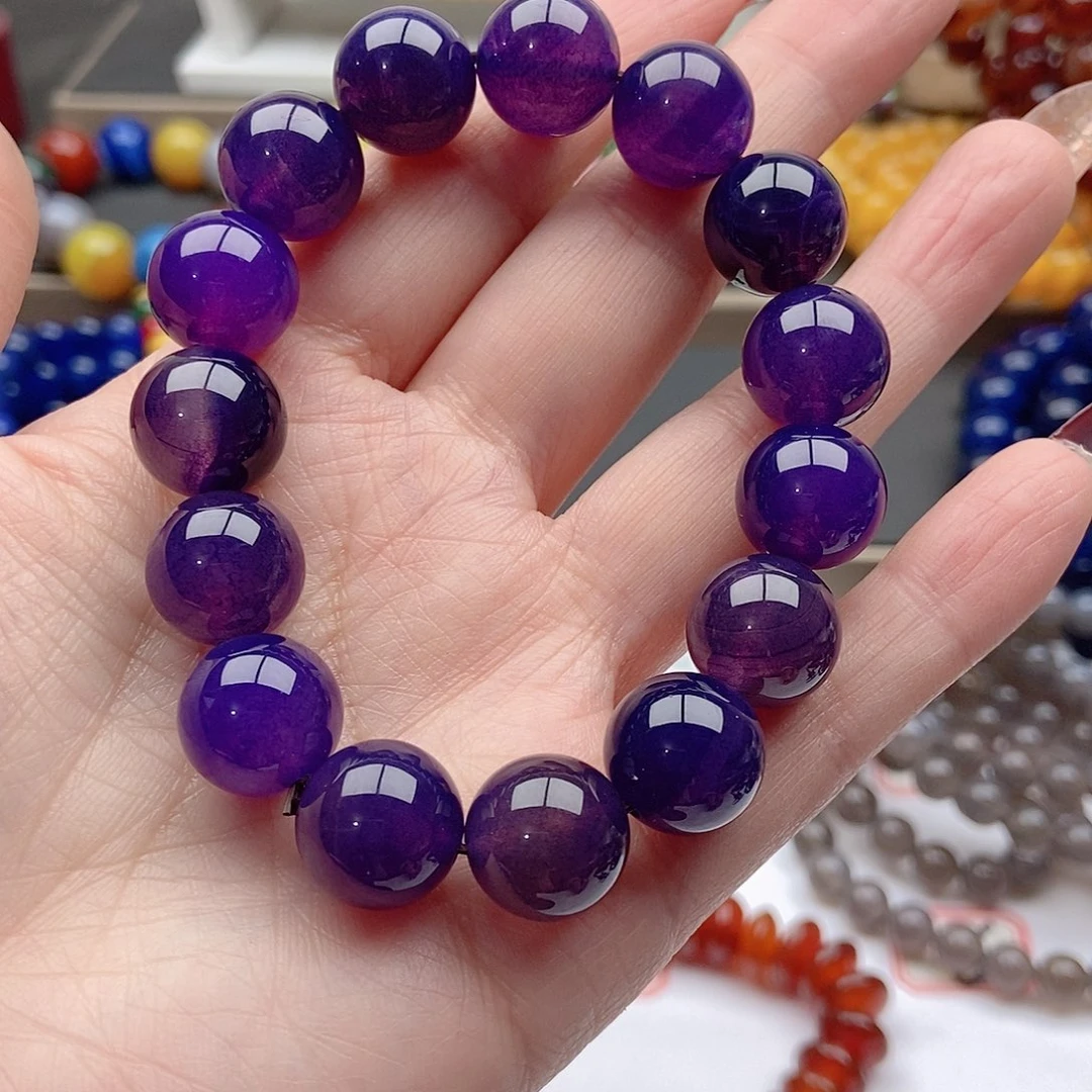 【闪购商品】玛瑙/玉髓手链未镶嵌红*