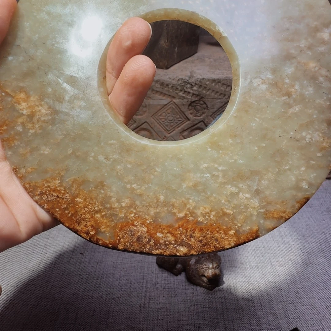 用***户和田玉（糖玉）未镶嵌挂件